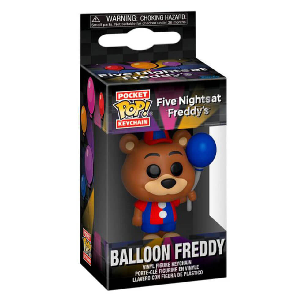 Five Nights at Freddy's Balloon Freddy Pop! Keychain