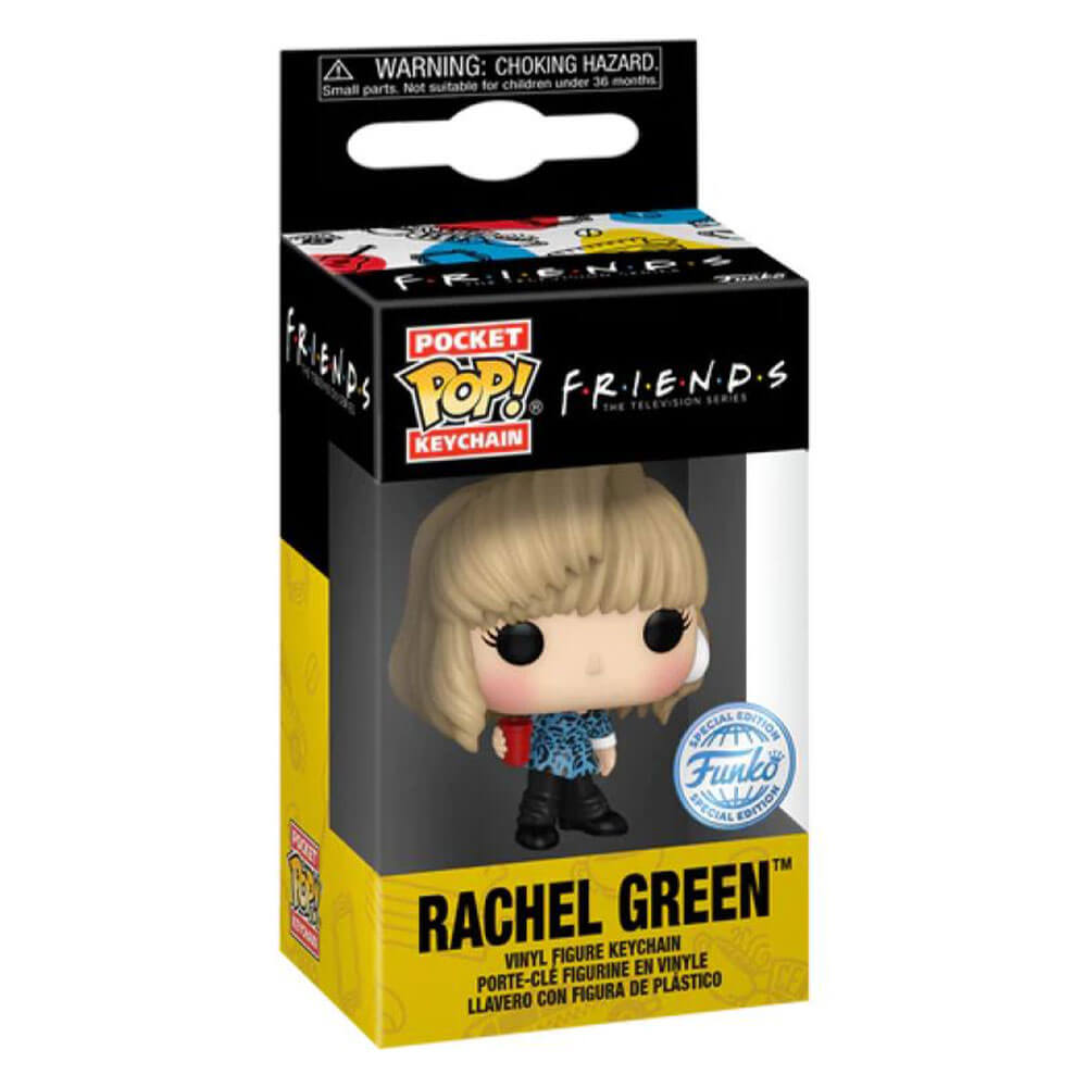 Friends Rachel 80's Hair US Exclusive Pop! Keychain