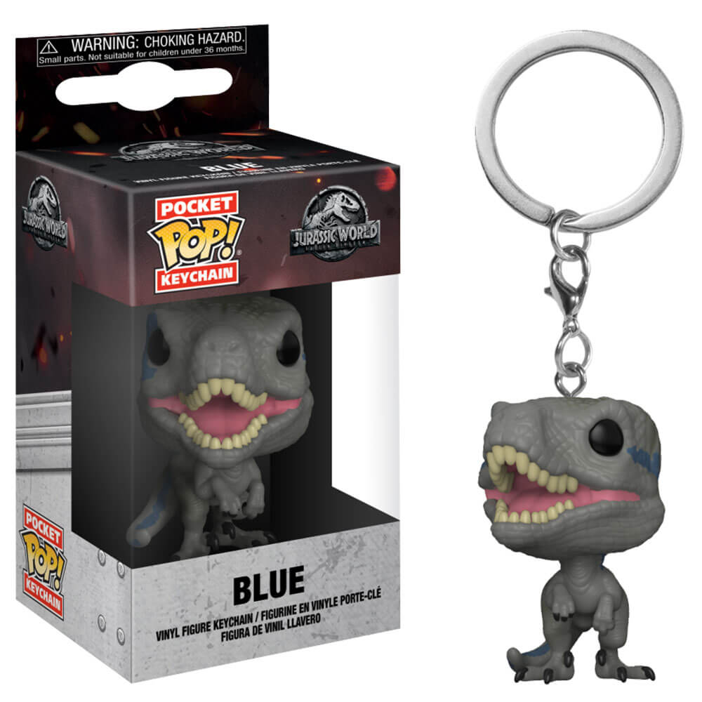 Jurassic World 2 Fallen Kingdom Blue Pocket Pop! Keychain