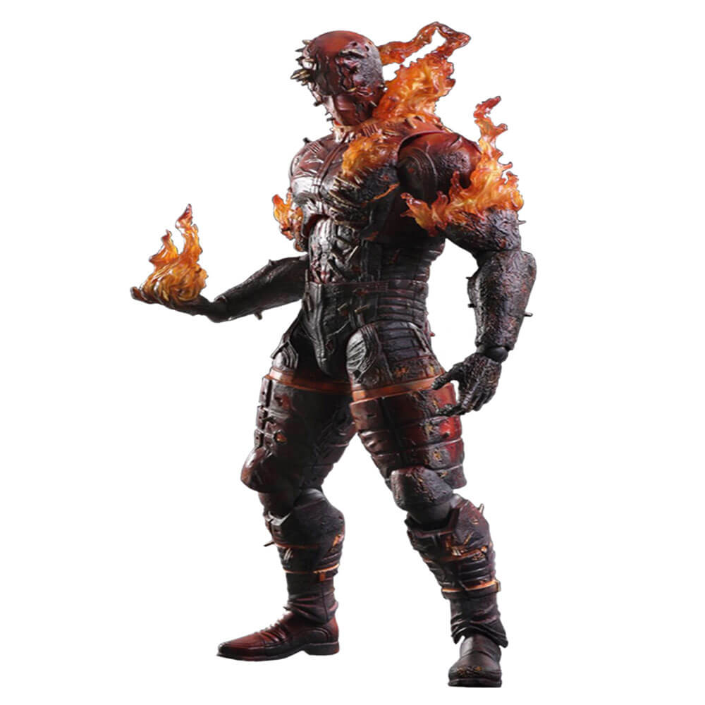 Metal Gear Solid V Man on Fire Play Arts Action Figure