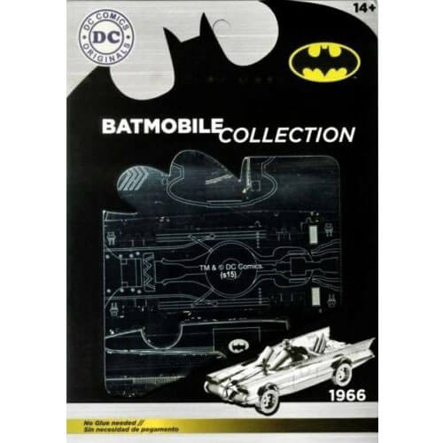 Batman (1966) batmobile metalen modelbouwset