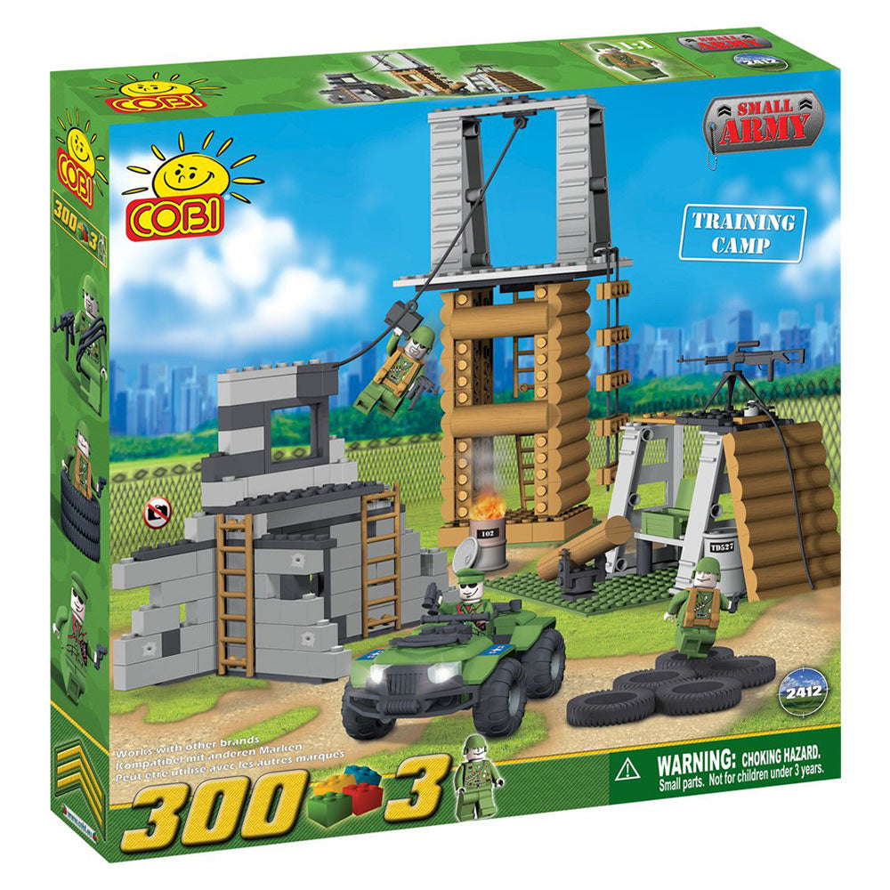 Small Army 300 Piece Training Camp Construction Set