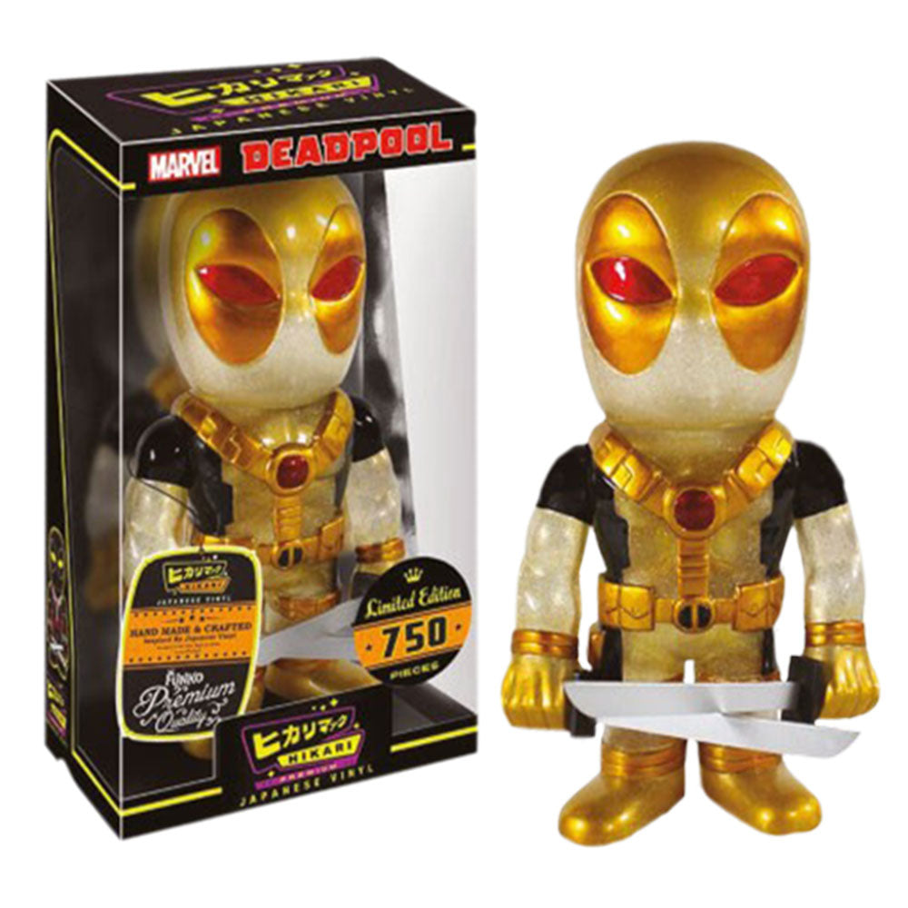 Deadpool Glitter Black & Gold X-Men Hikari Figure