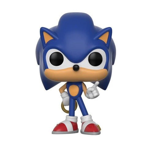 Sonic the Hedgehog Sonic with Ring Pop! Vinyl