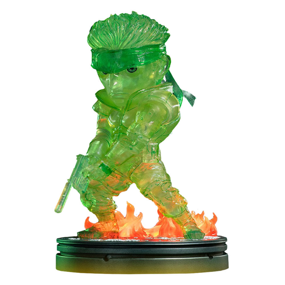 Metal Gear Solid Solid Snake Stealth Green 8" PVC Statue