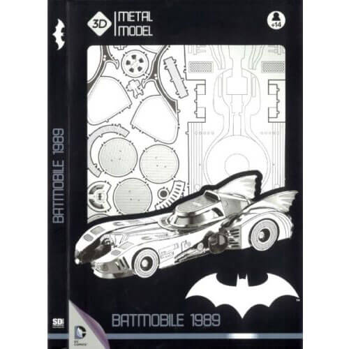 Batman Batmobile 1989 Metal Model Kit