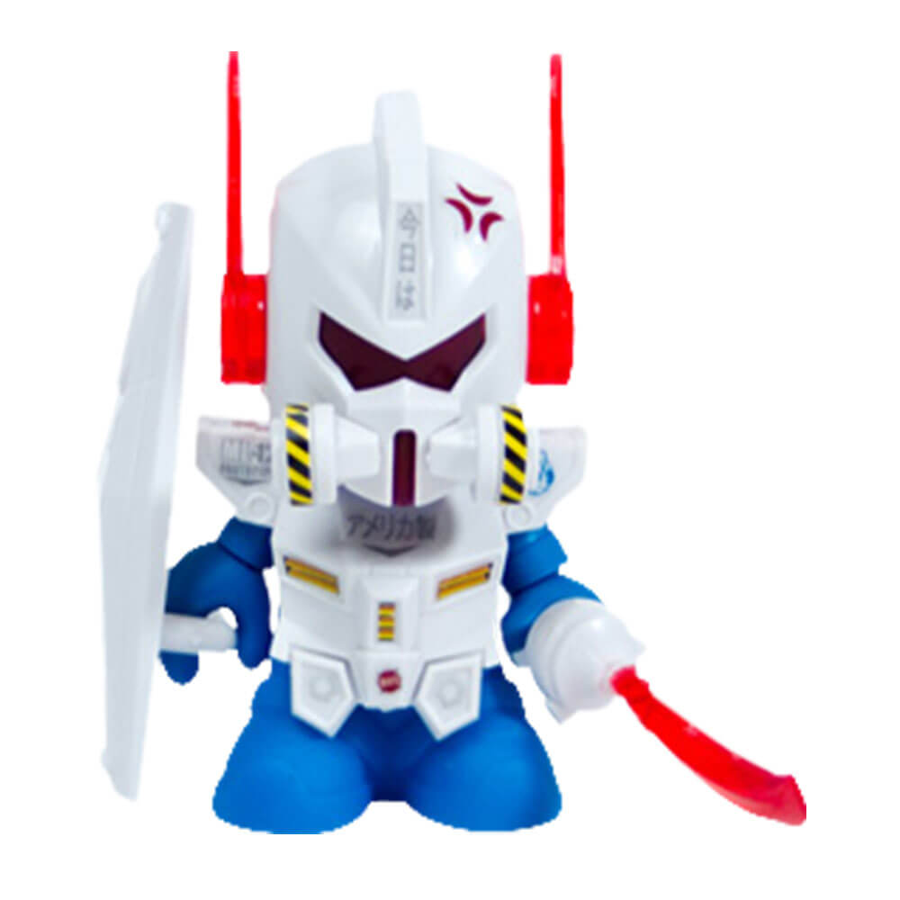 Kidrobot Bot Mini Dam Gun 3" White Edition