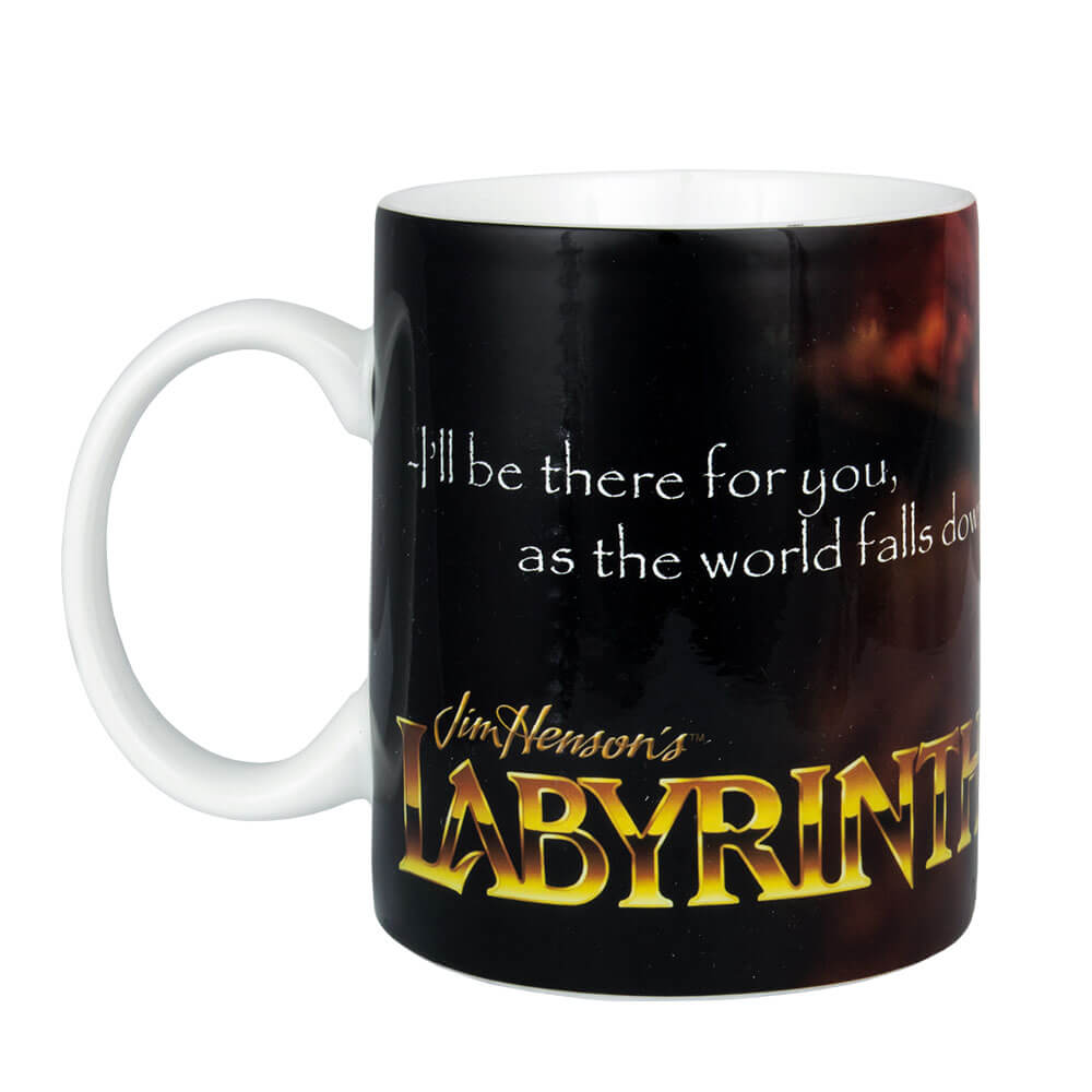 Labyrinth World Falls Down Mug