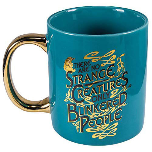 Fantastic Beasts Niffler Gold Electroplated Mug