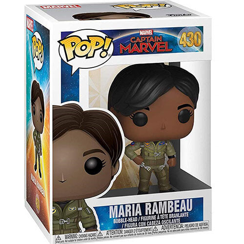 Captain Marvel Maria Rambeau Pop!