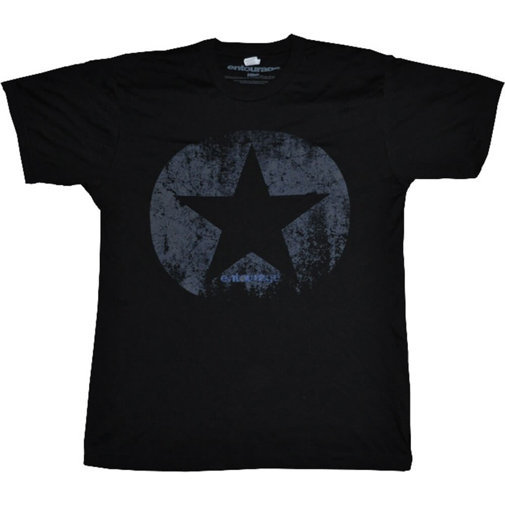  Entourage Star Black Blend Herren-T-Shirt