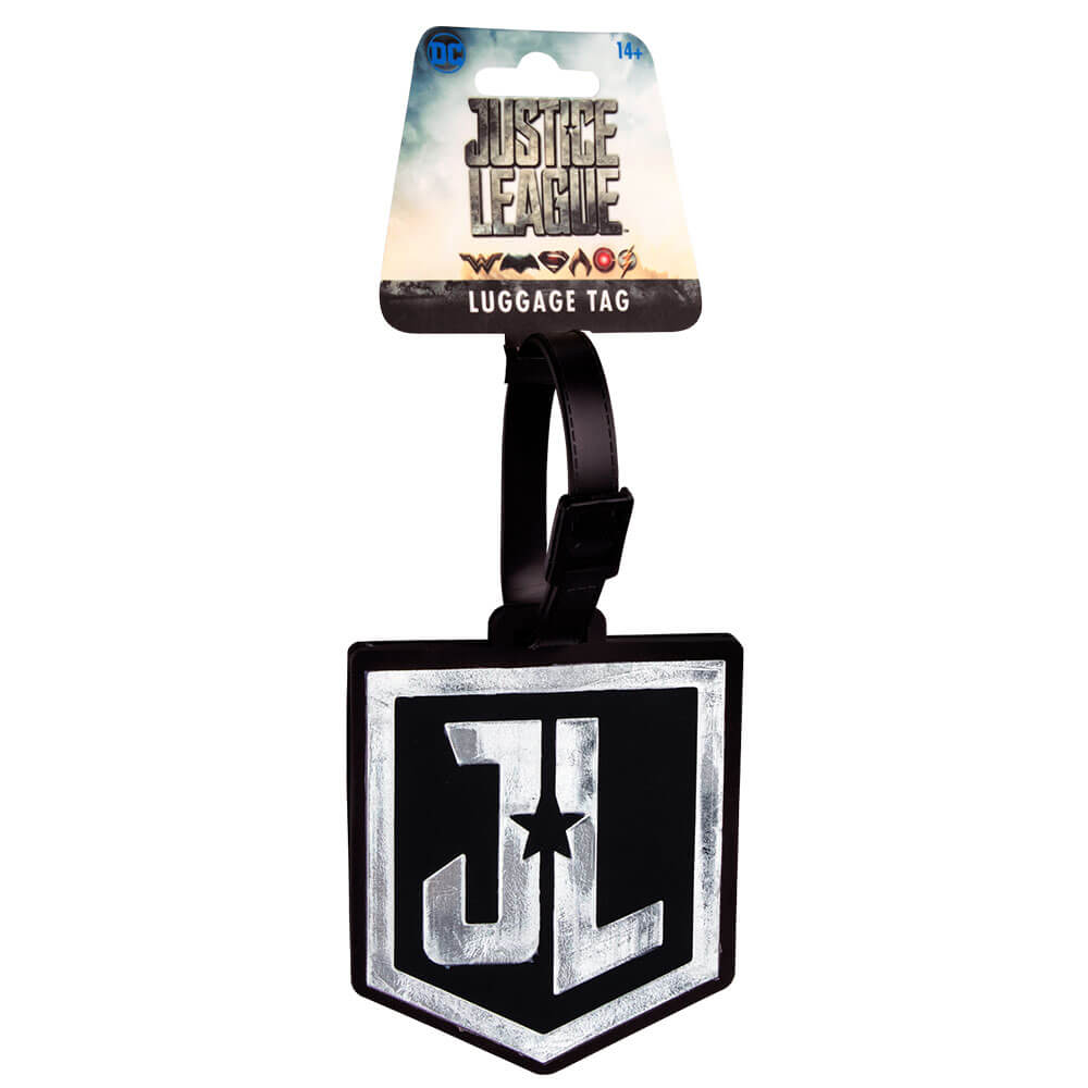Justice League Movie Logo Luggage Tag