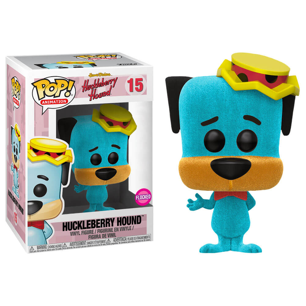 Hanna Barbera Huckleberry Hound Flocked US Pop! Vinyl
