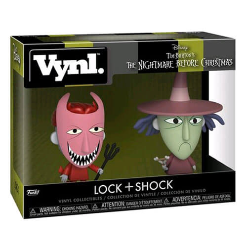The Nightmare Before Christmas Lock & Shock Vynl.