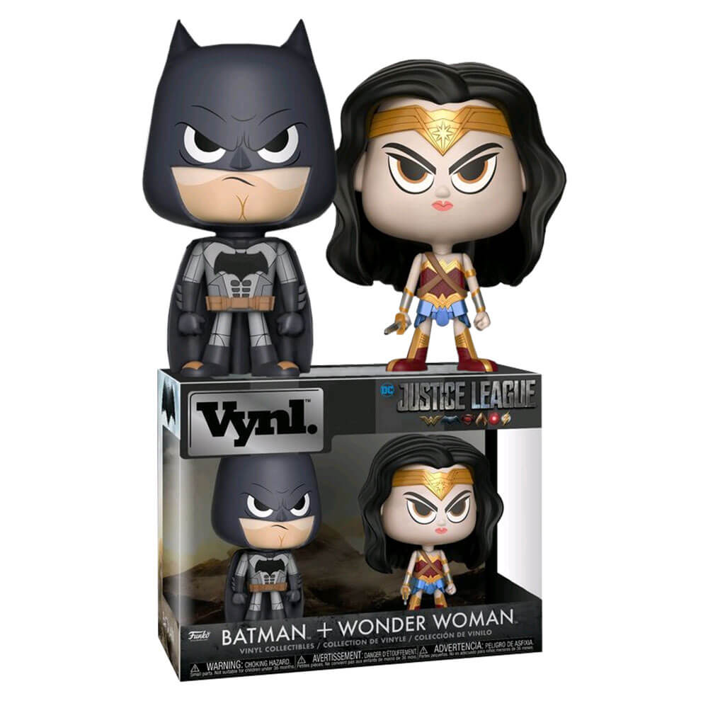 Justice League Movie Wonder Woman & Batman Vynl.