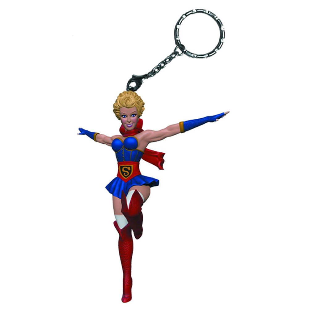 Dc bombshells supergirl nyckelring