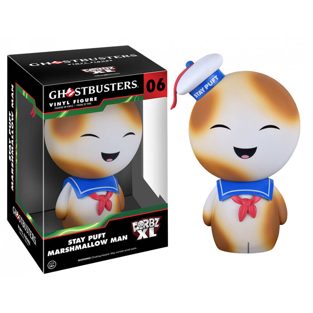Ghostbusters Toasted Stay Puft Marshmallow Man XL US Dorbz