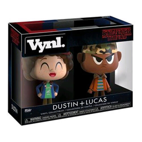 Stranger Things Lucas & Dustin Vynl.