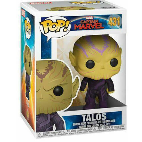 Captain Marvel Talos Pop!