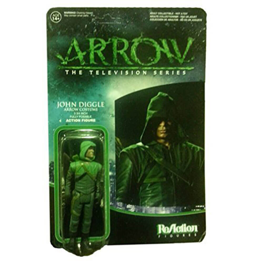 Arrow John Diggle Arrow US Exclusive ReAction Figure