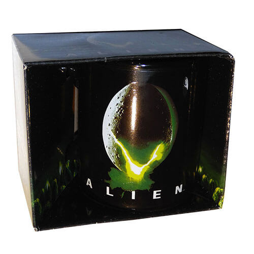 Alien Egg Logo Heat Change Mug