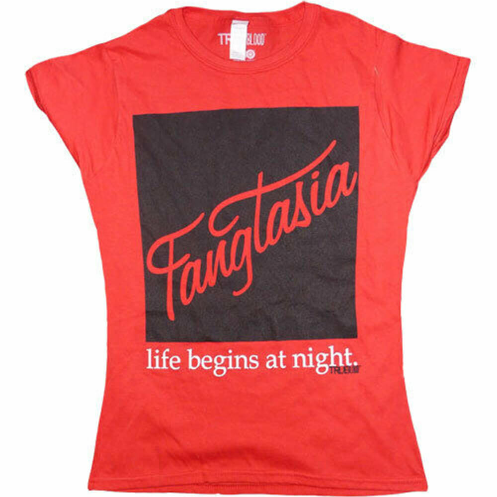 True Blood Fangtasia Red T-shirt