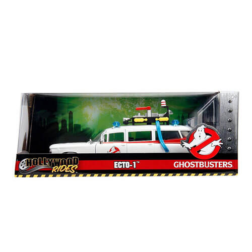 Ghostbusters Ecto-1 1984 Hollywood Rides 1:24 Diecast Veh