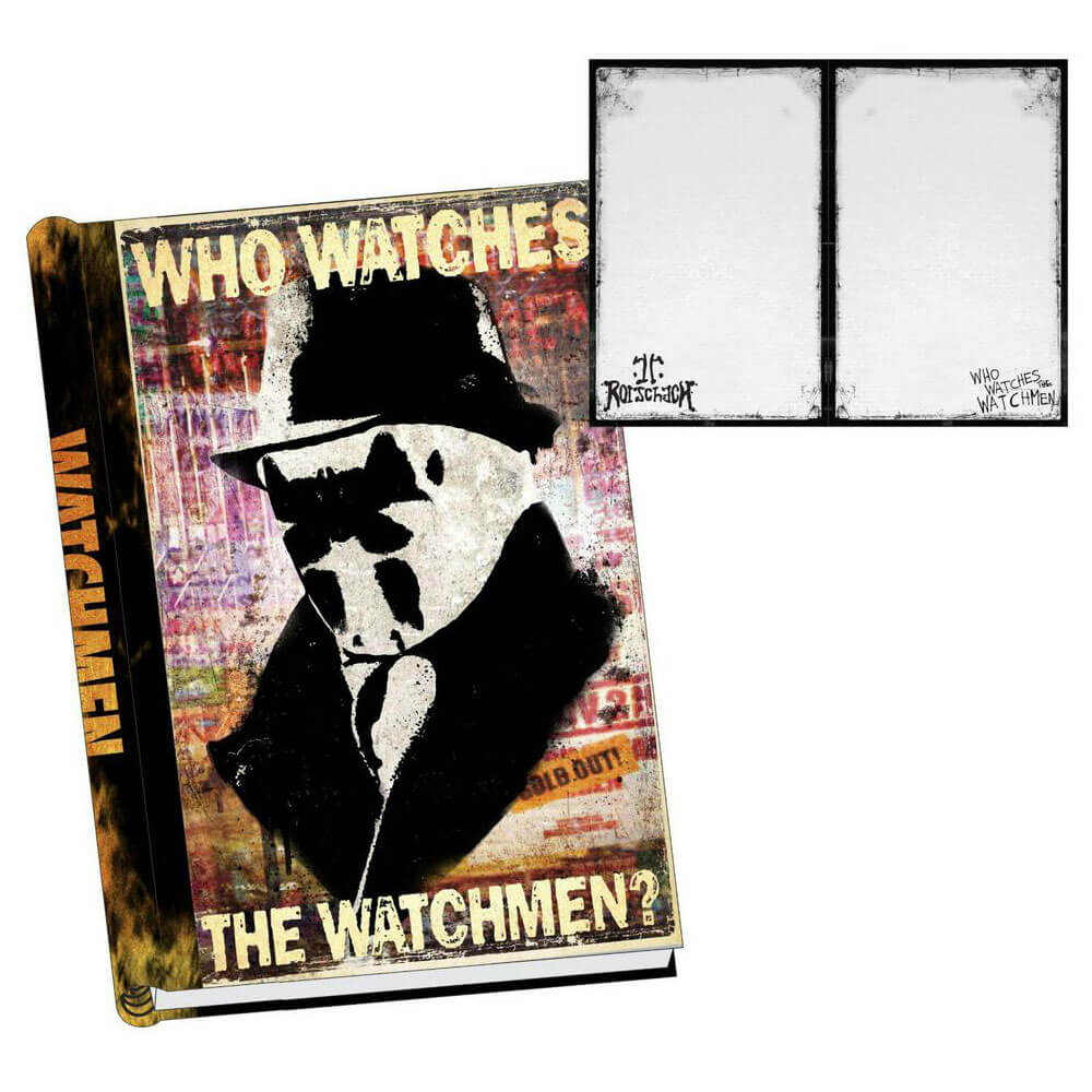 Watchmen Journal Rorschach Pop Art