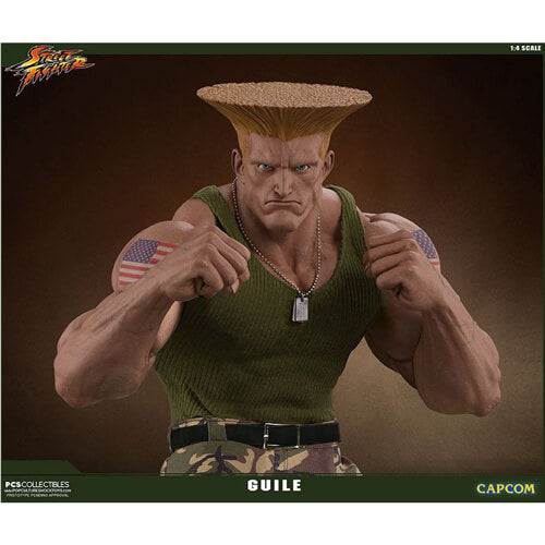 Street Fighter Guile 1:4 Statue