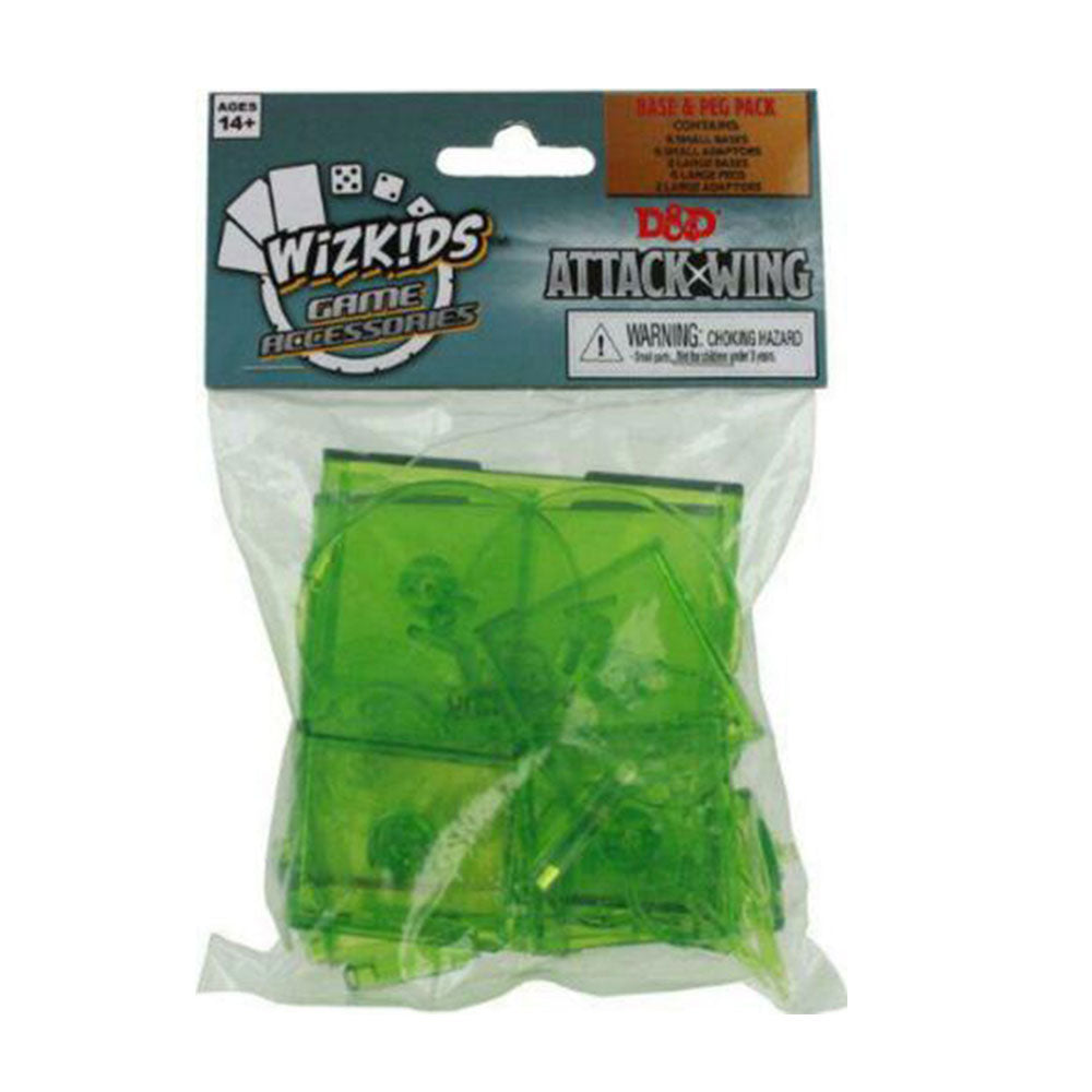 Dungeons & Dragons Attack Wing Base & Pegs Set Green