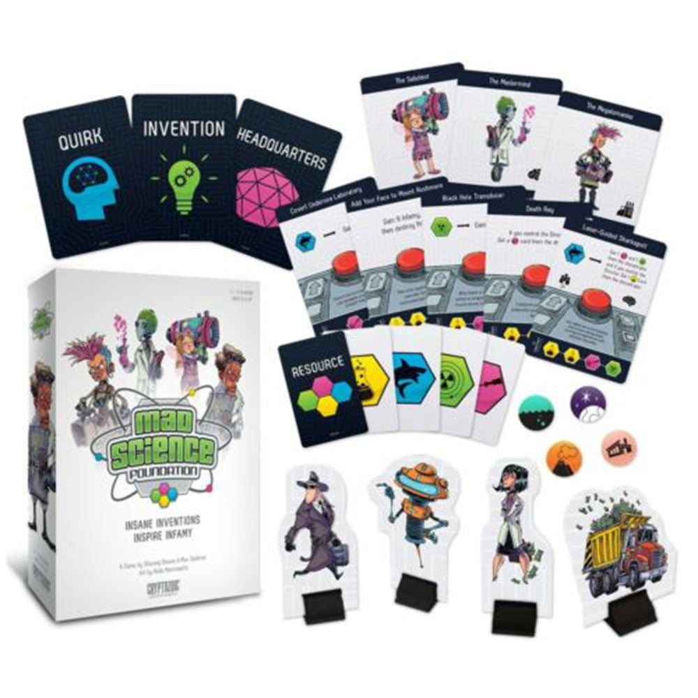 Mad Science Foundation Board Game