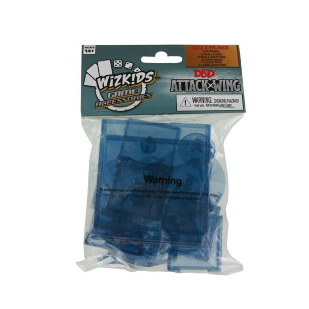 Dungeons & Dragons Attack Wing Base & Pegs Set Blue
