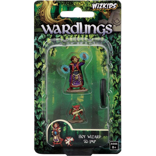Wardlings Boy Wizard & Imp Pre-Painted Minis