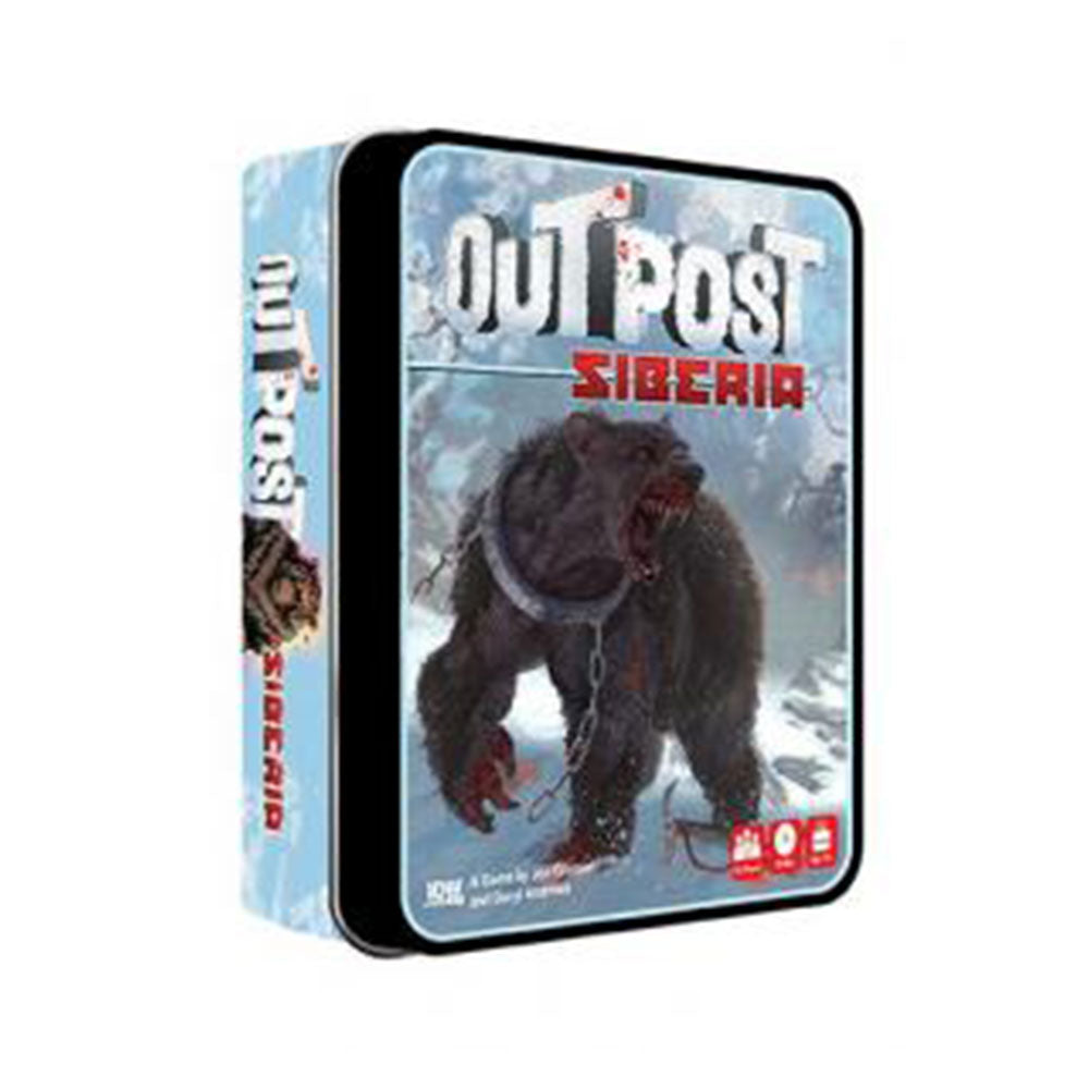 Outpost Siberia Card Game in Tin