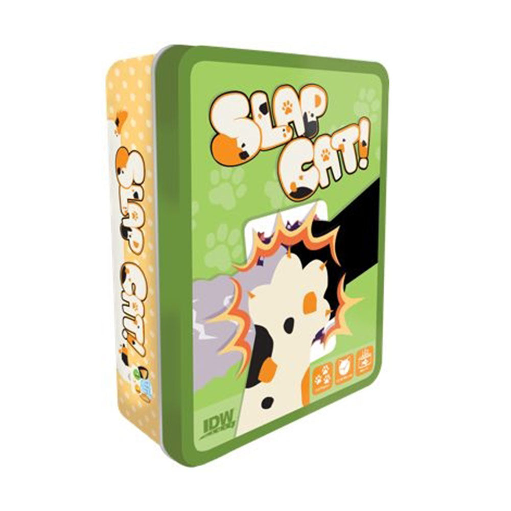 Slap Cat Card Game in Tin