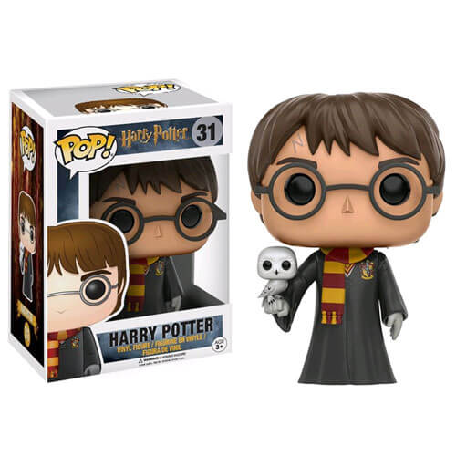 Harry Potter Harry con Hedwig ¡Pop exclusivo de EE. UU.! Vinilo
