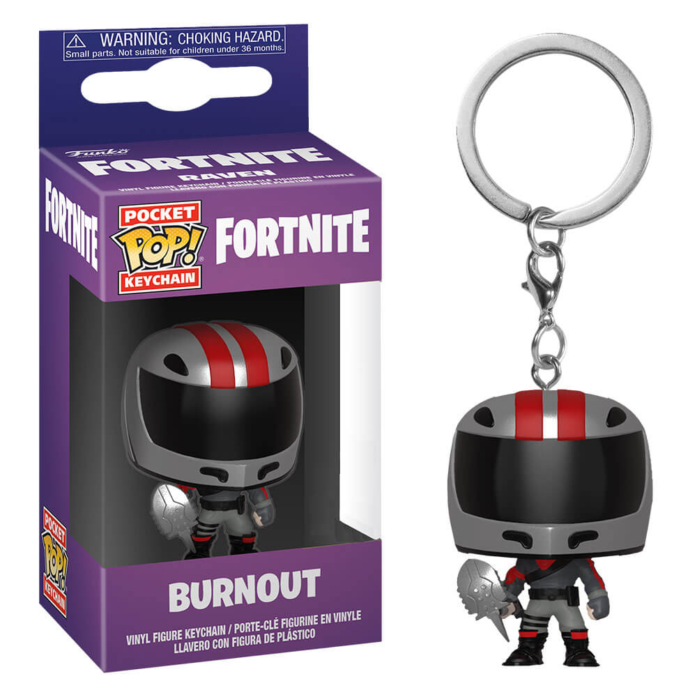 Fortnite Burnout Pocket Pop! Keychain