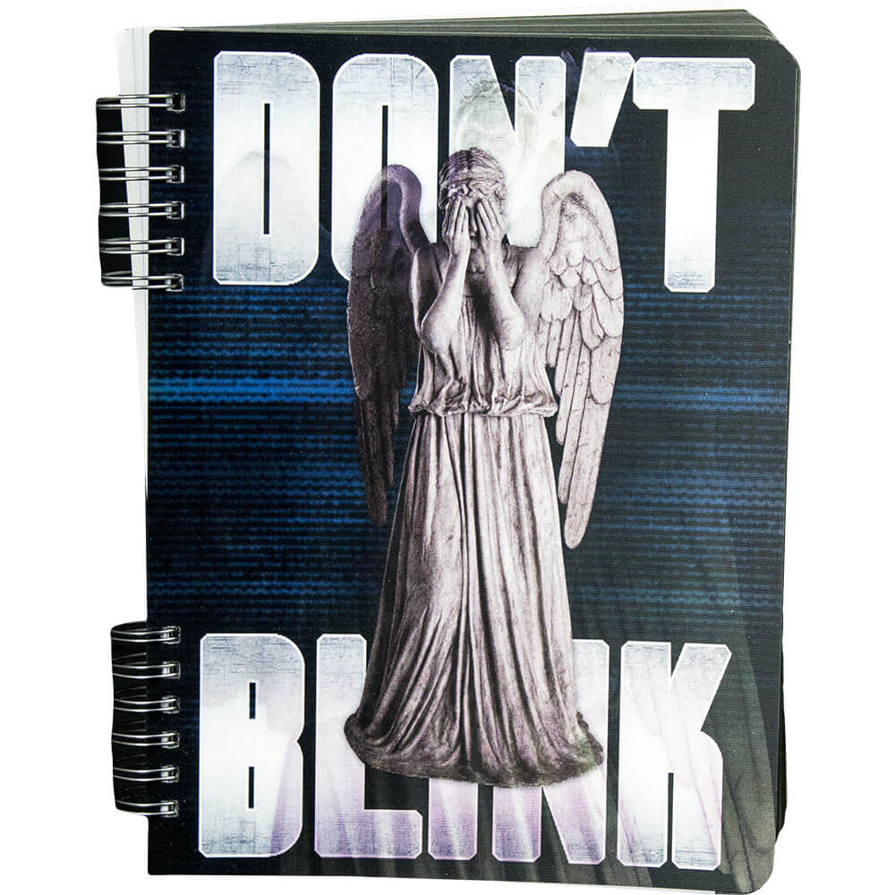 Doctor Who Don't Blink Lentikular-Tagebuch