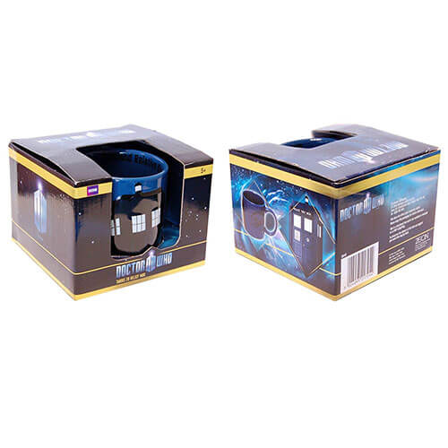Taza con relieve 2d Tardis Doctor Who