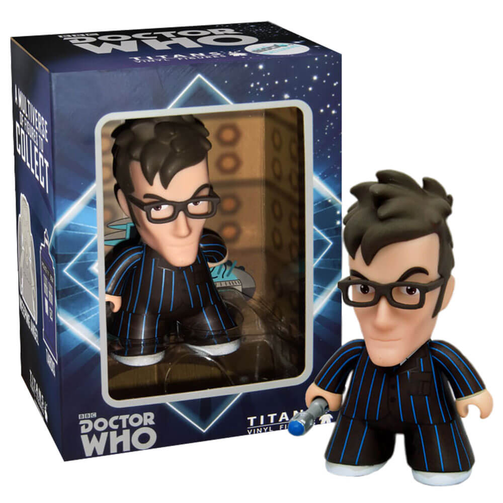 Figura de vinilo Doctor Who décimo doctor titanes de 4,5"