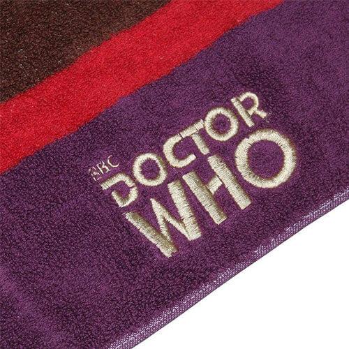 Doctor Who vierde doktersbadhanddoek