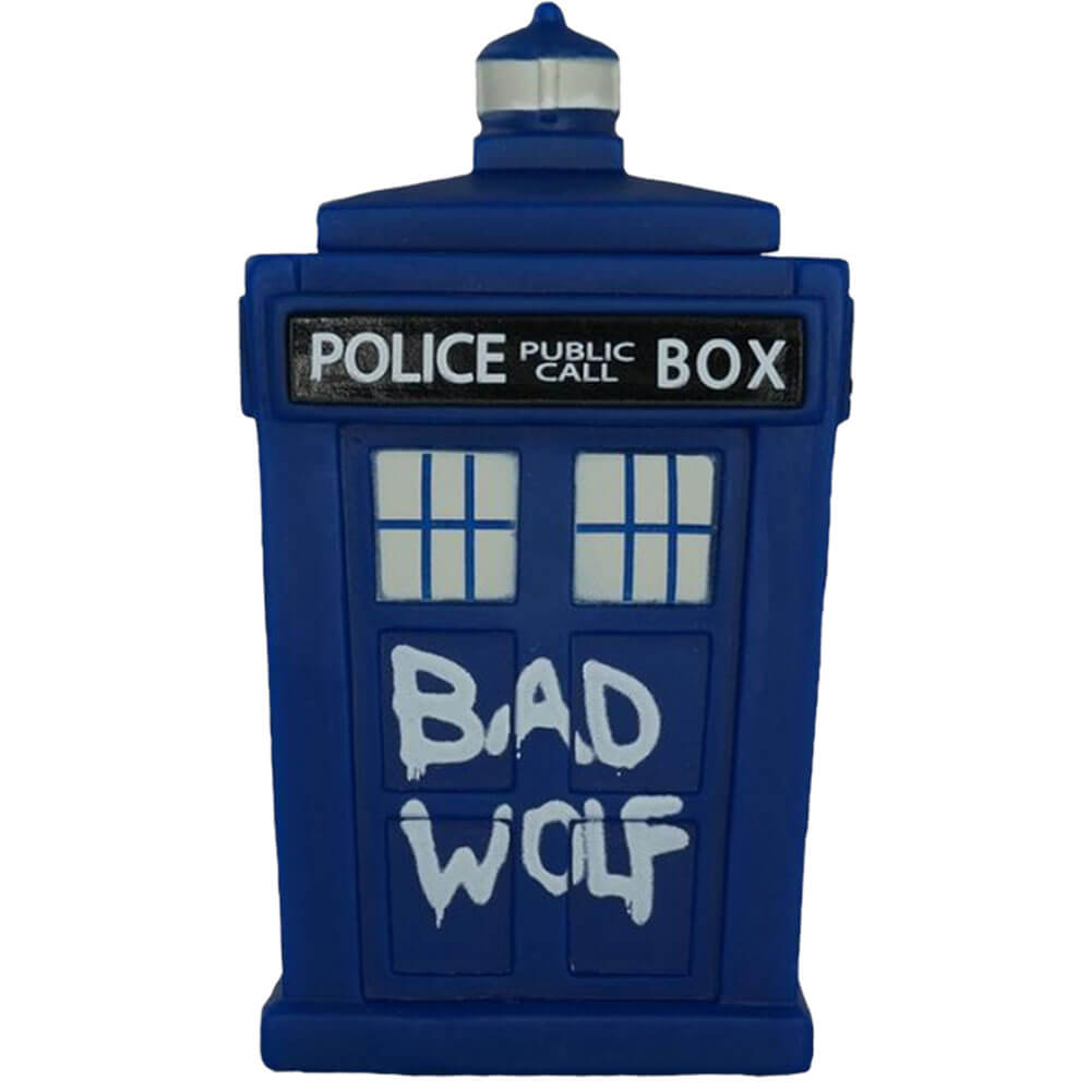 Figura in vinile Doctor Who Bad Wolf Tardis Titans da 6,5 ​​pollici