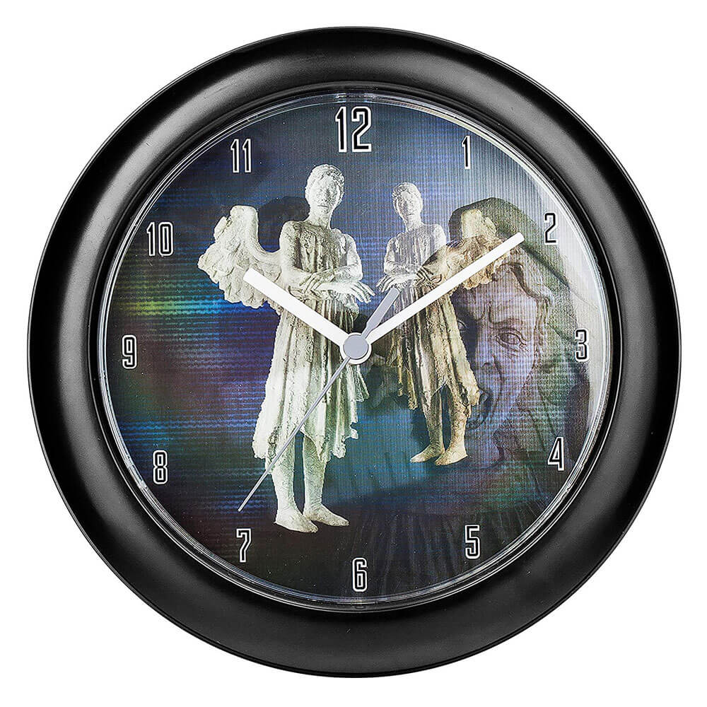Horloge murale lenticulaire Doctor Who ange pleureur