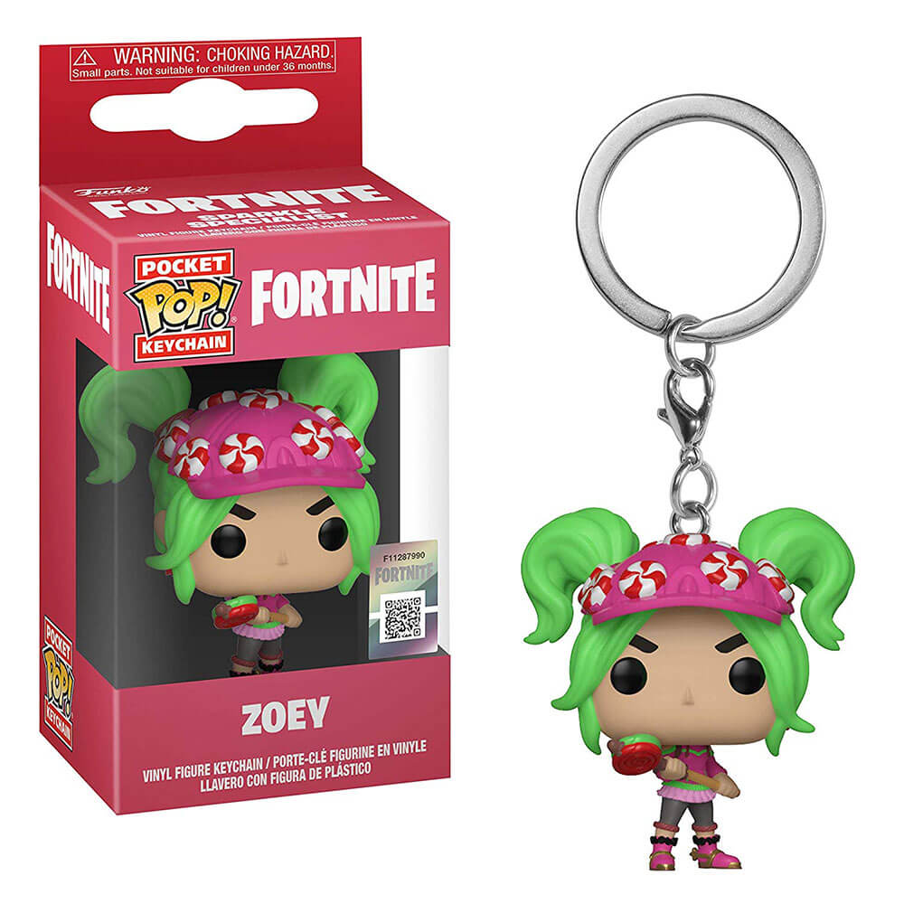 Fortnite Zoey Pocket Pop! Keychain