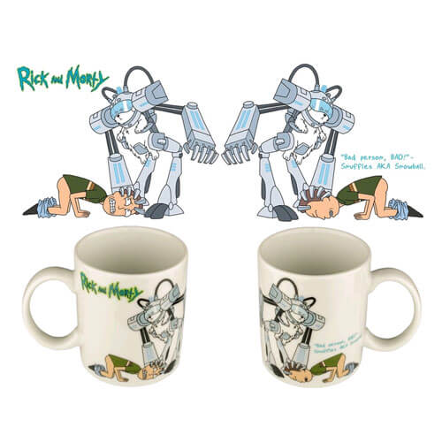 Rick and Morty Snowball Bad Person Bad Mug