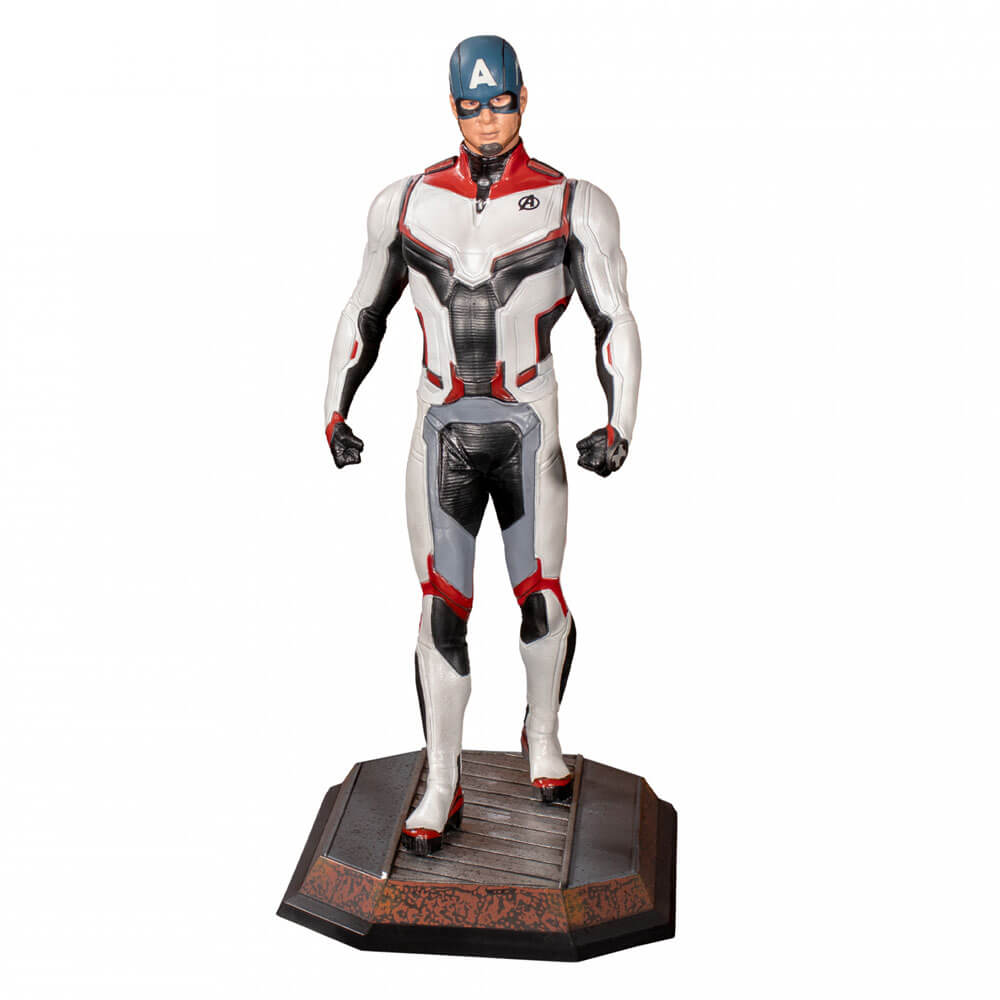 Avengers 4 Endgame Captain America Team Suit Gallery Statue