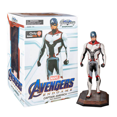 Avengers 4 Endgame Captain America Team Suit Gallery Statue