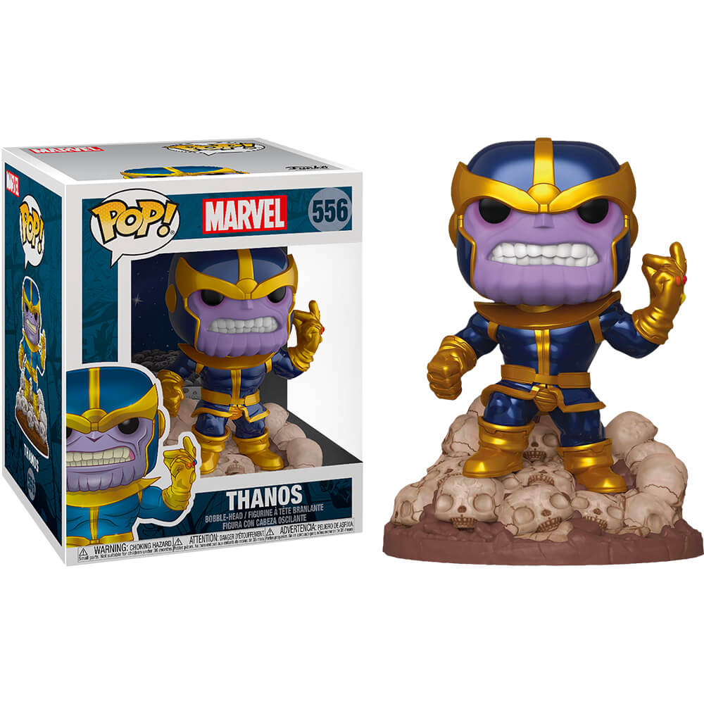 Marvel Thanos Infinity Saga Mtllic 80th An. US Ex 6" Pop! Dx