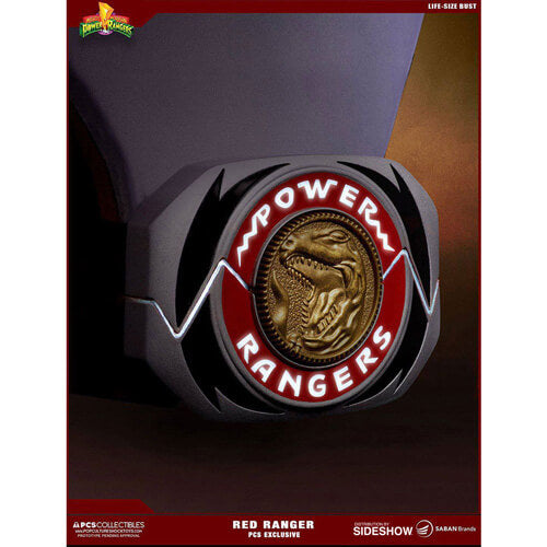 Power Rangers Red Ranger Life Sized Bust PCS Exclusive