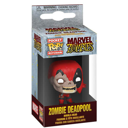 Marvel Zombies Deadpool Pocket Pop! Keychain